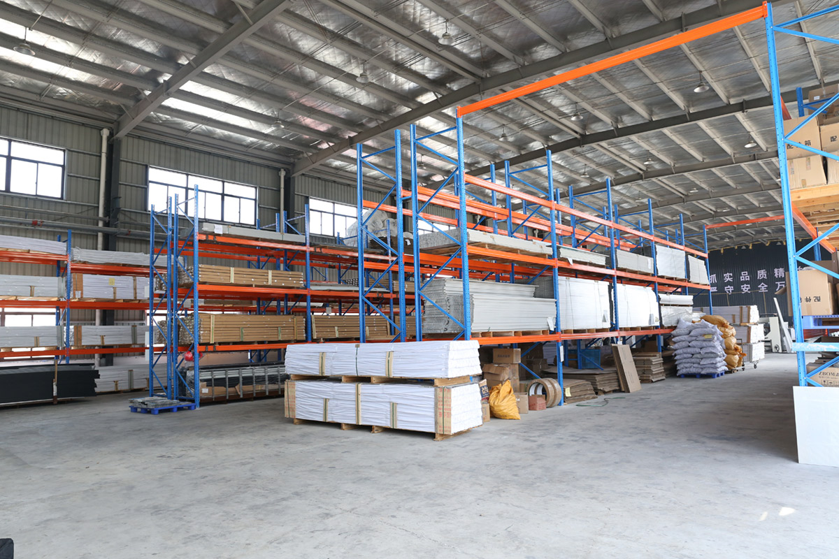 Finished product warehouse